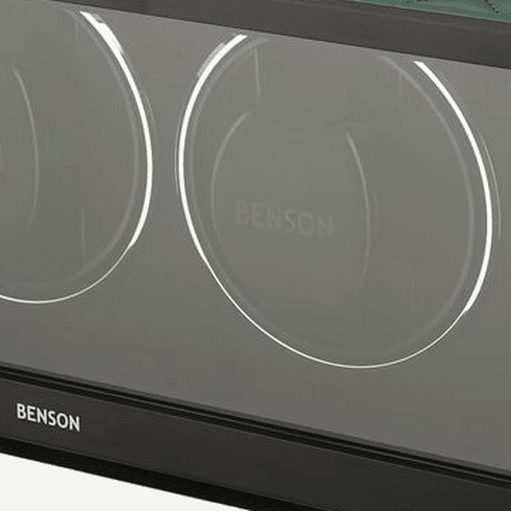 Benson Swiss Series 4 Horloges Groen leder - detail horlogehouder