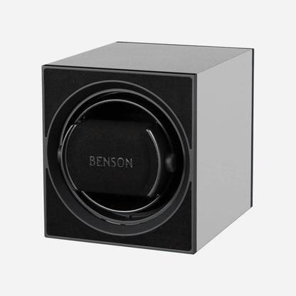 Benson Compact Aluminium 1 Horloge Lichtgrijs