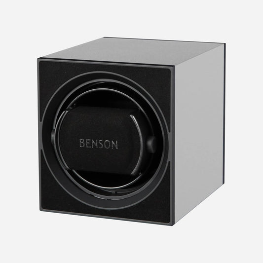 Benson Compact Aluminium 1 Horloge Lichtgrijs