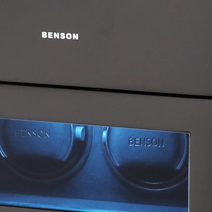 Benson Black Series II 2 Horloges Zwart - detail horlogehouder