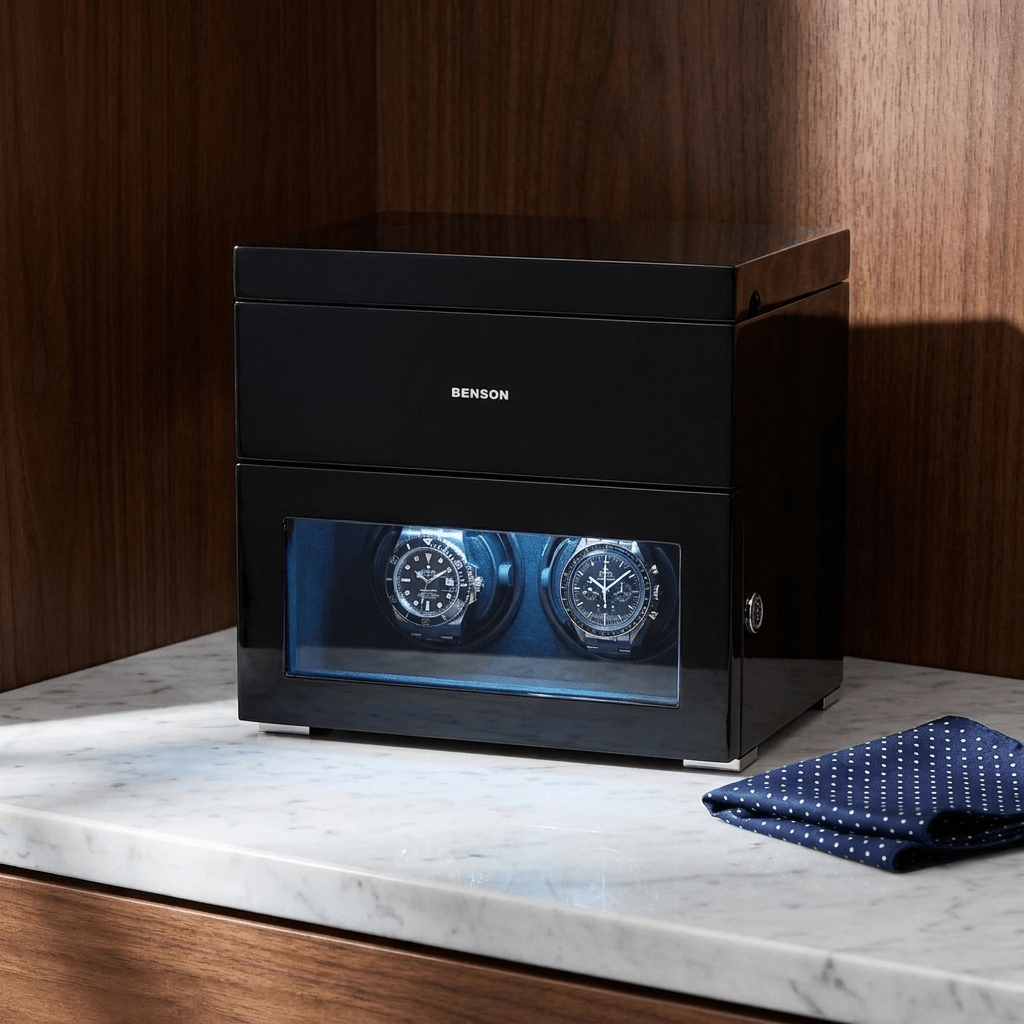 Benson Black Series II 2 Horloges Zwart - sfeerbeeld