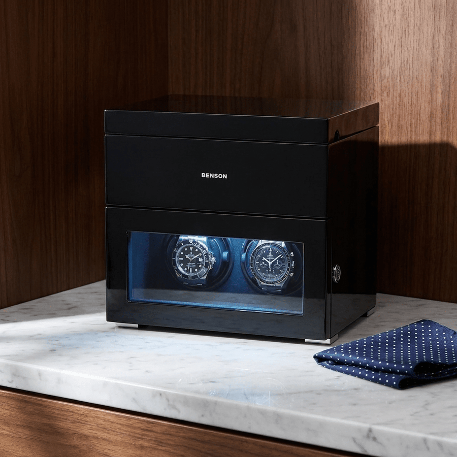 Benson Black Series II 2 Horloges Zwart - sfeerbeeld