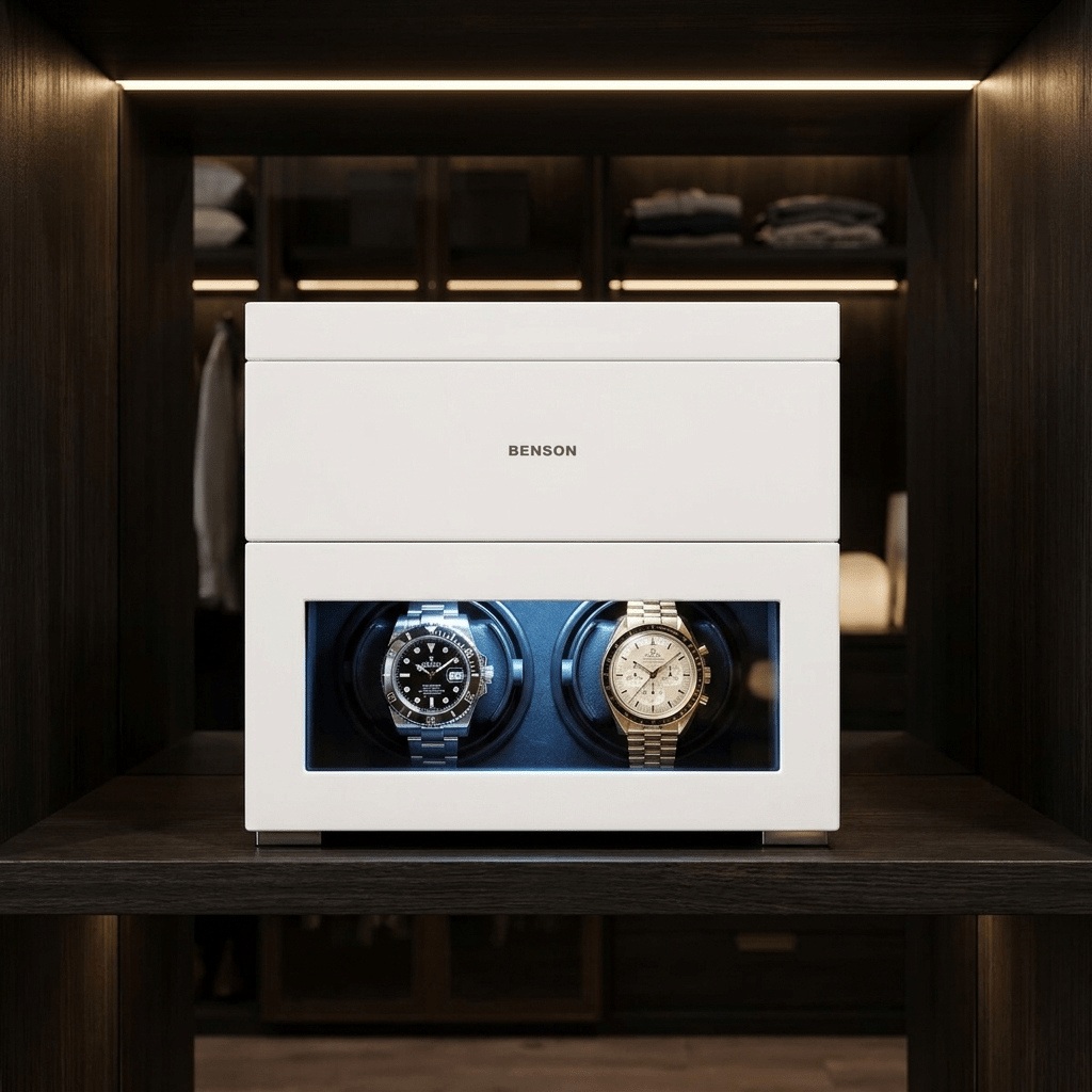 Benson Black Series II 2 Horloges Wit - sfeerbeeld