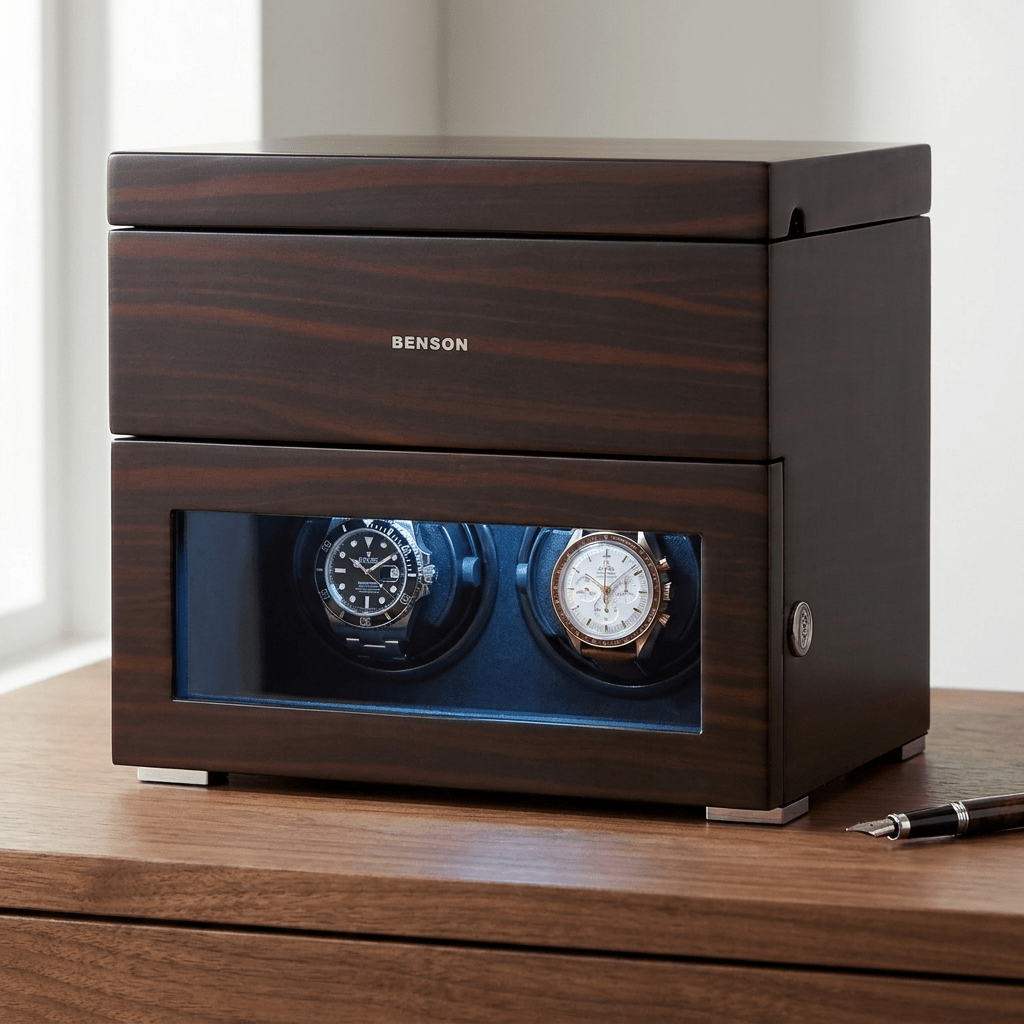 Benson Black Series II 2 Horloges Macassar - sfeerbeeld