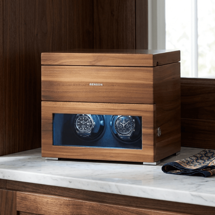 Benson Black Series II 2 Horloges Walnut - sfeerbeeld