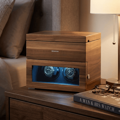 Benson Black Series II 2 Horloges Walnut - sfeerbeeld