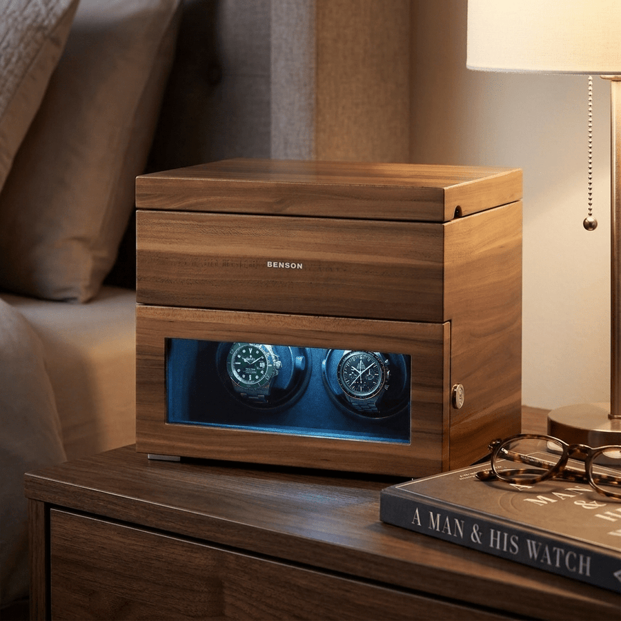 Benson Black Series II 2 Horloges Walnut - sfeerbeeld