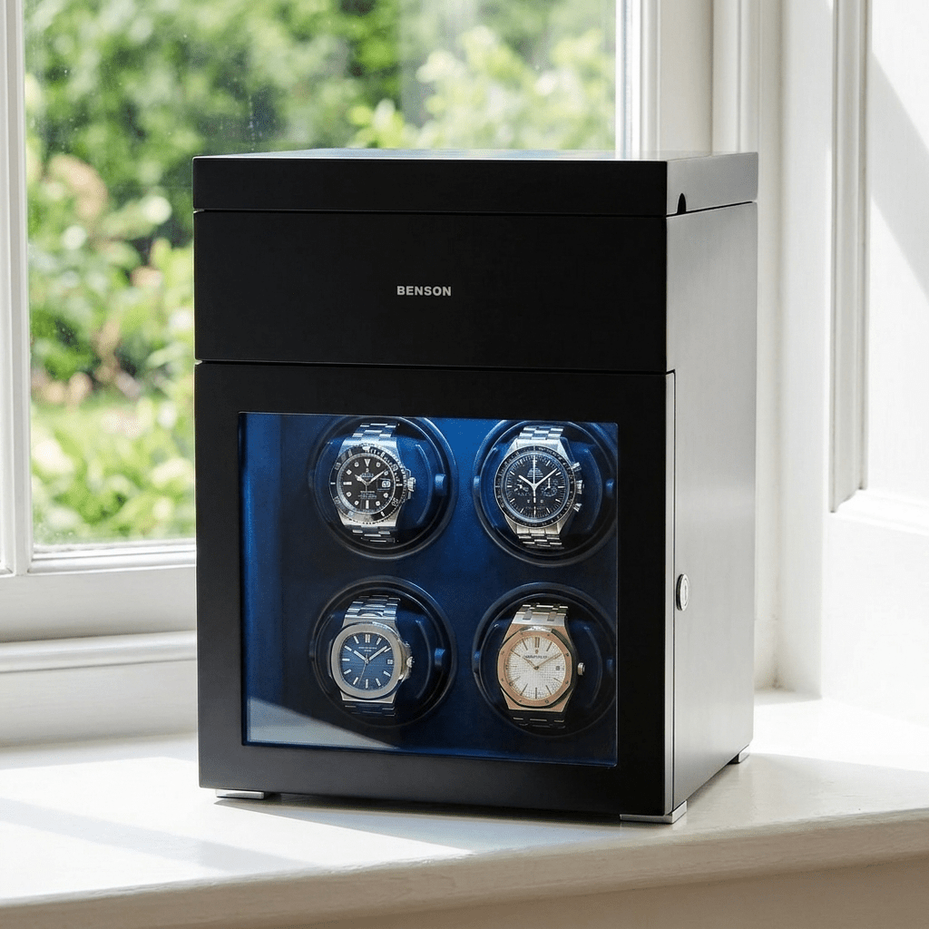 Benson Black Series II 4 Horloges Zwart - sfeerbeeld