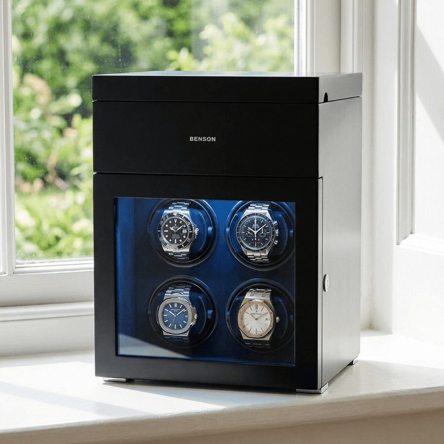 Benson Black Series II 4 Horloges Zwart - sfeerbeeld