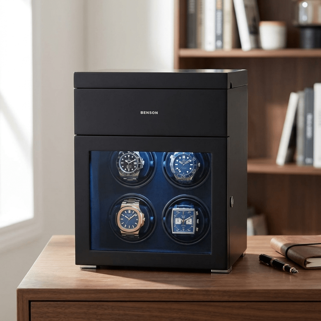 Benson Black Series II 4 Horloges Zwart - sfeerbeeld