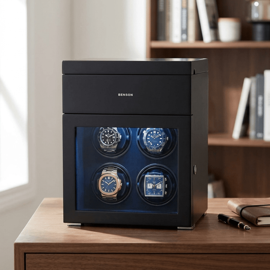 Benson Black Series II 4 Horloges Zwart - sfeerbeeld