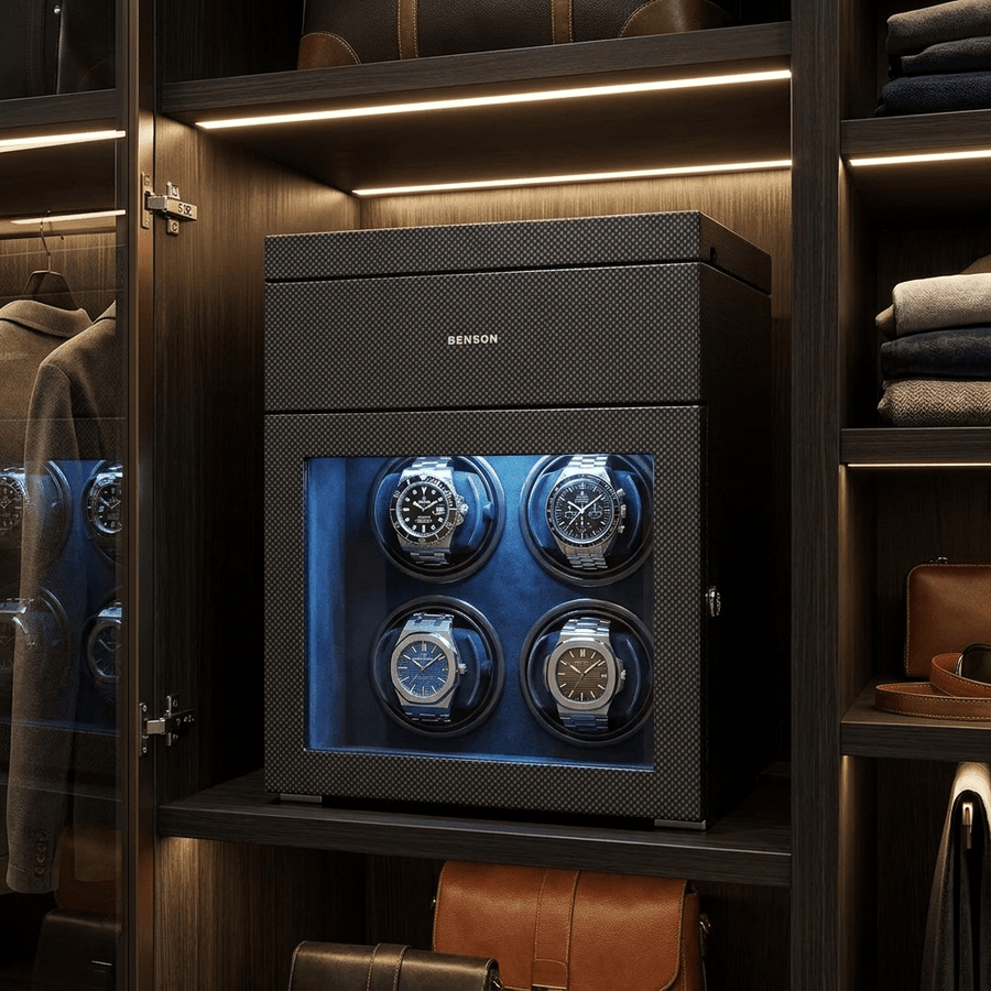 Benson Black Series II 4 Horloges Carbon - sfeerbeeld