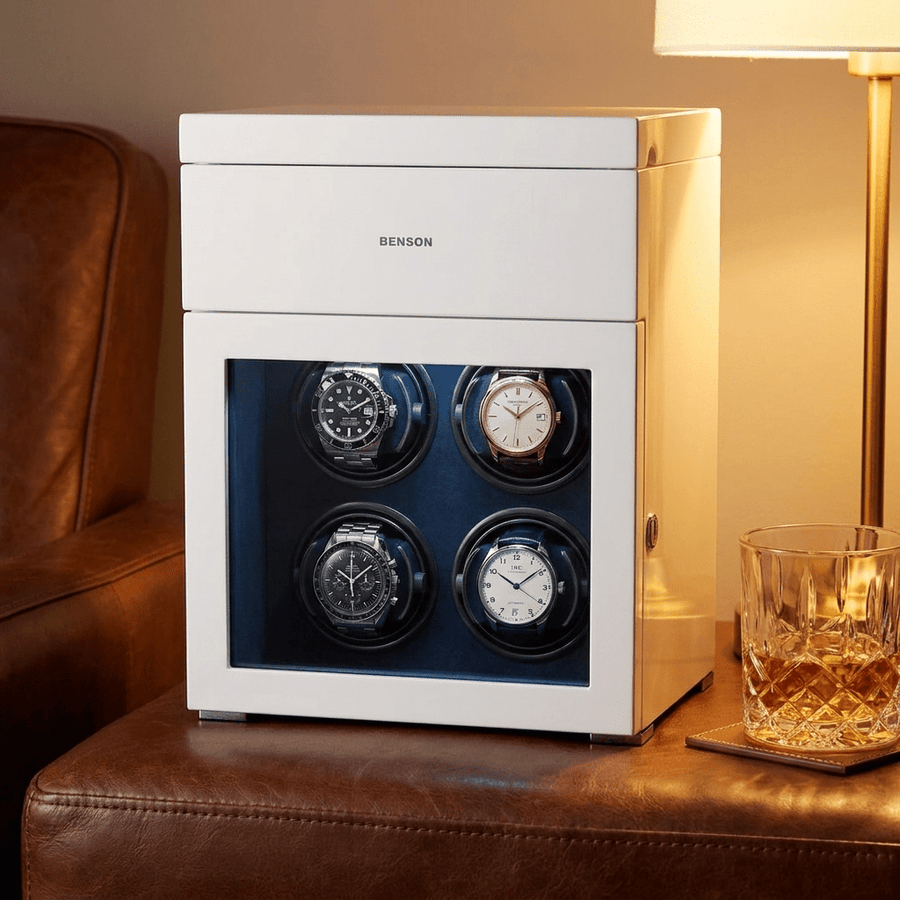 Benson Black Series II 4 Horloges Wit - sfeerbeeld