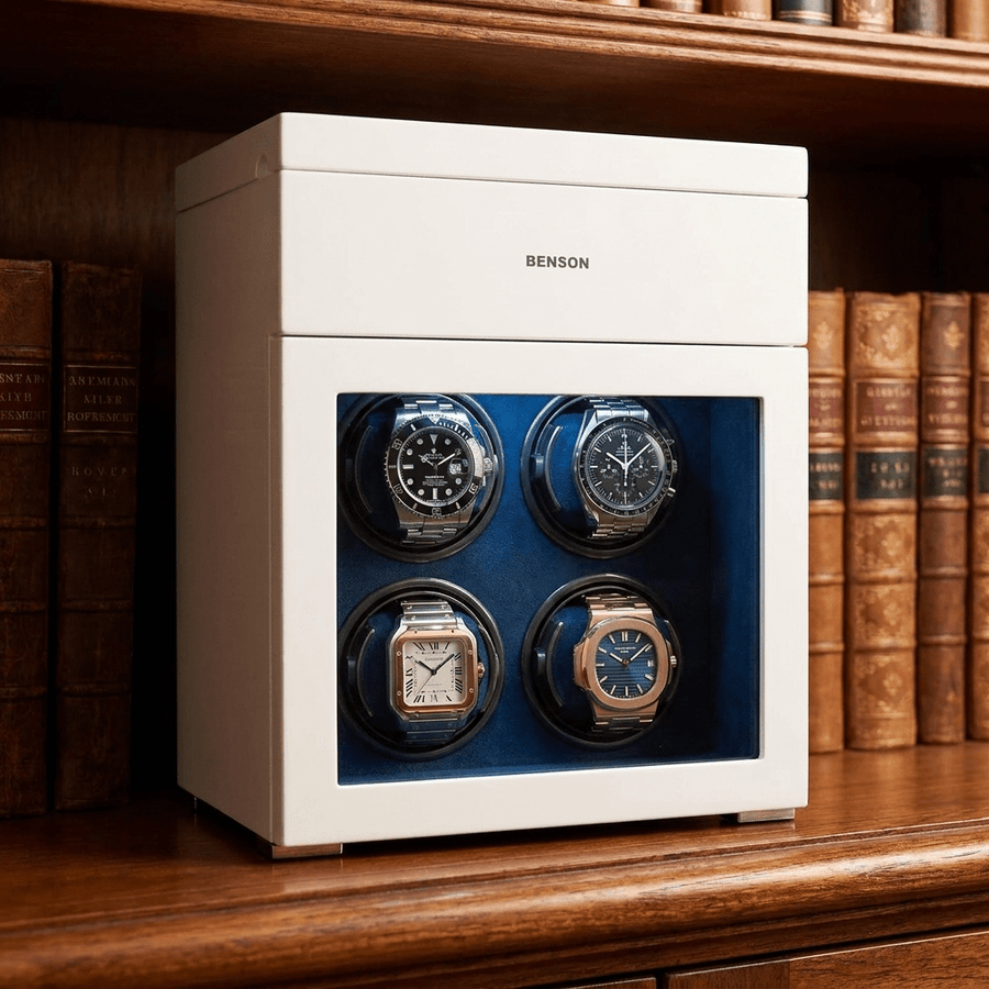 Benson Black Series II 4 Horloges Wit - sfeerbeeld