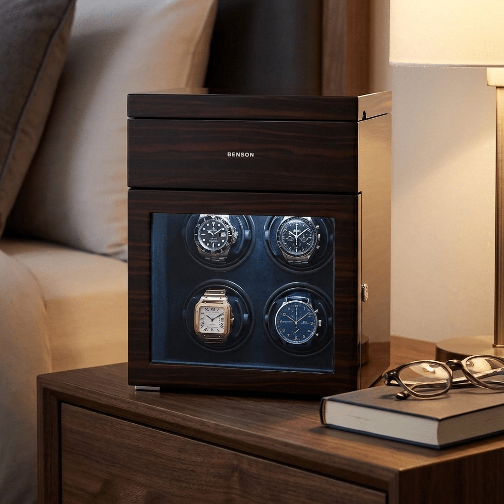 Benson Black Series II 4 Horloges Macassar - sfeerbeeld