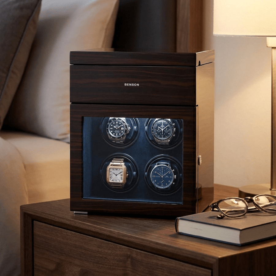 Benson Black Series II 4 Horloges Macassar - sfeerbeeld