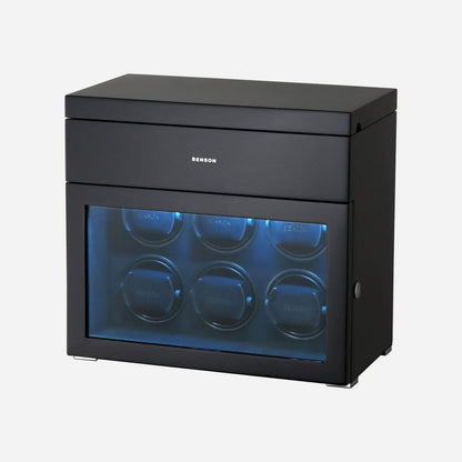 Benson Black Series II 6 Horloges Zwart