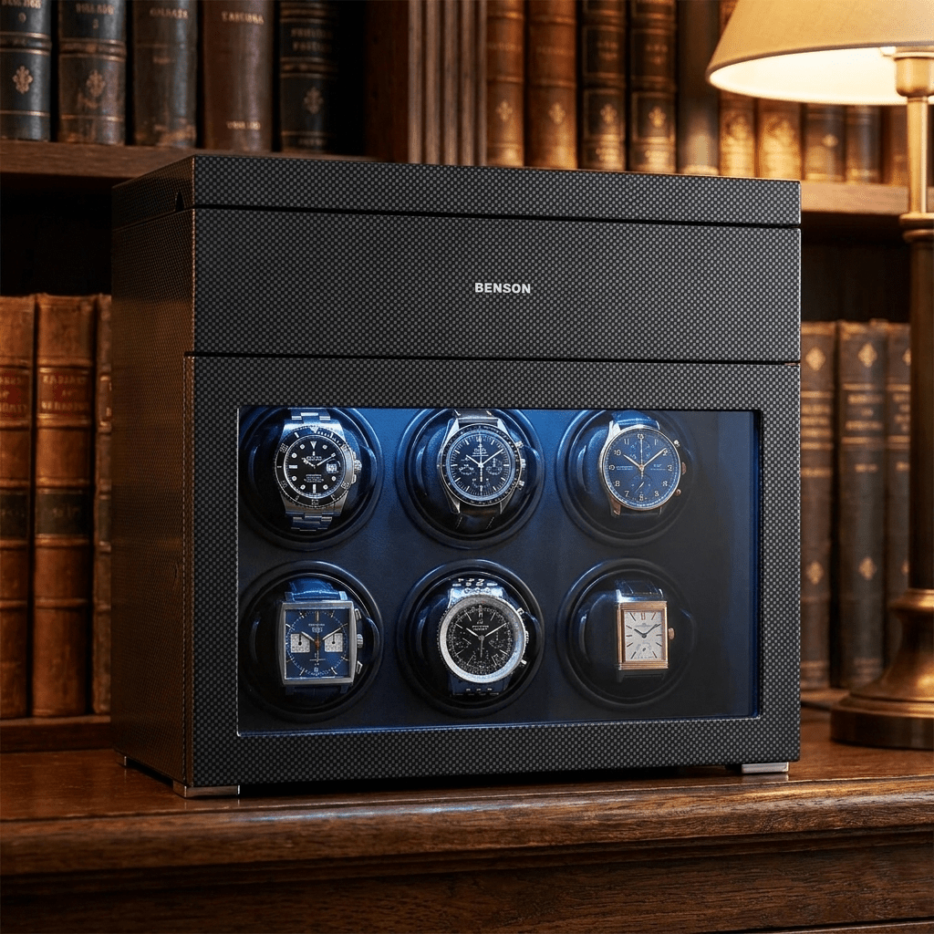 Benson Black Series II 6 Horloges Carbon - sfeerbeeld