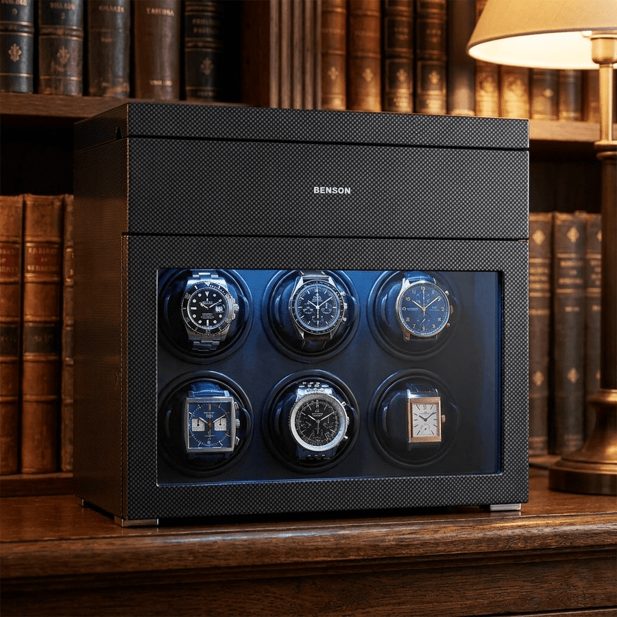 Benson Black Series II 6 Horloges Carbon - sfeerbeeld