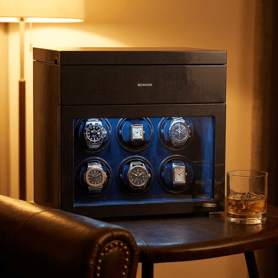 Benson Black Series II 6 Horloges Carbon - sfeerbeeld