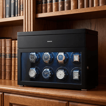 Benson Black Series II 8 Horloges Zwart - sfeerbeeld