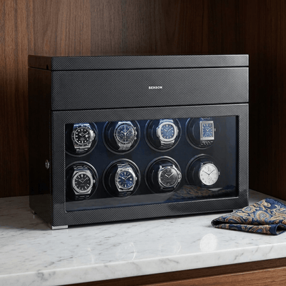 Benson Black Series II 8 Horloges Carbon - sfeerbeeld