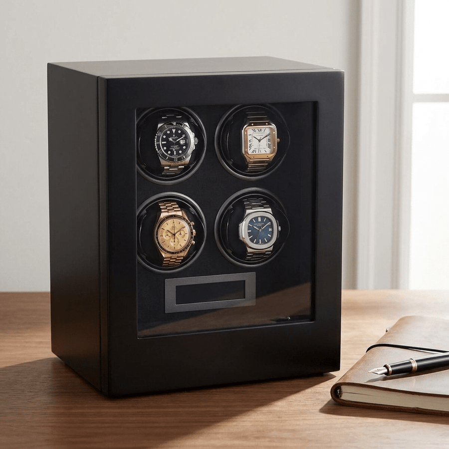 Benson Smart Tech 4 Horloges Zwart - sfeerbeeld