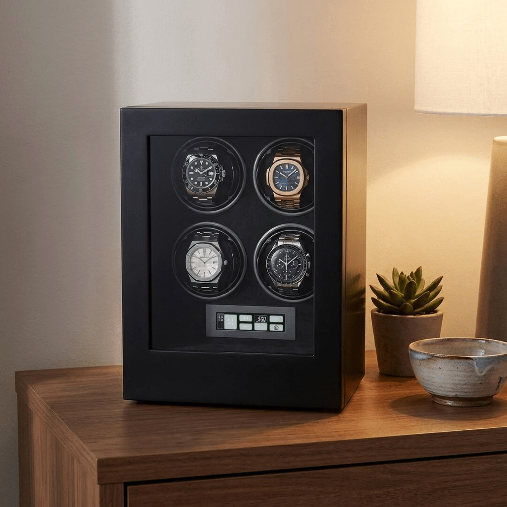 Benson Smart Tech 4 Horloges Zwart - sfeerbeeld