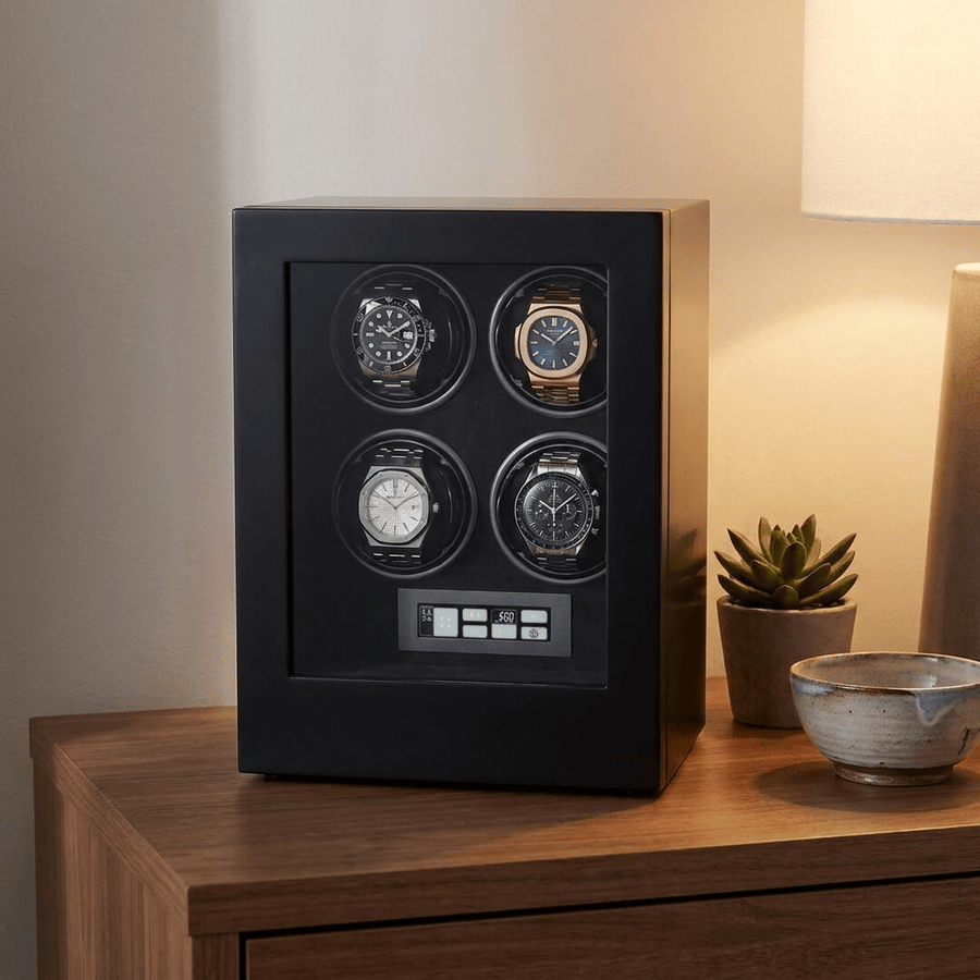 Benson Smart Tech 4 Horloges Zwart - sfeerbeeld