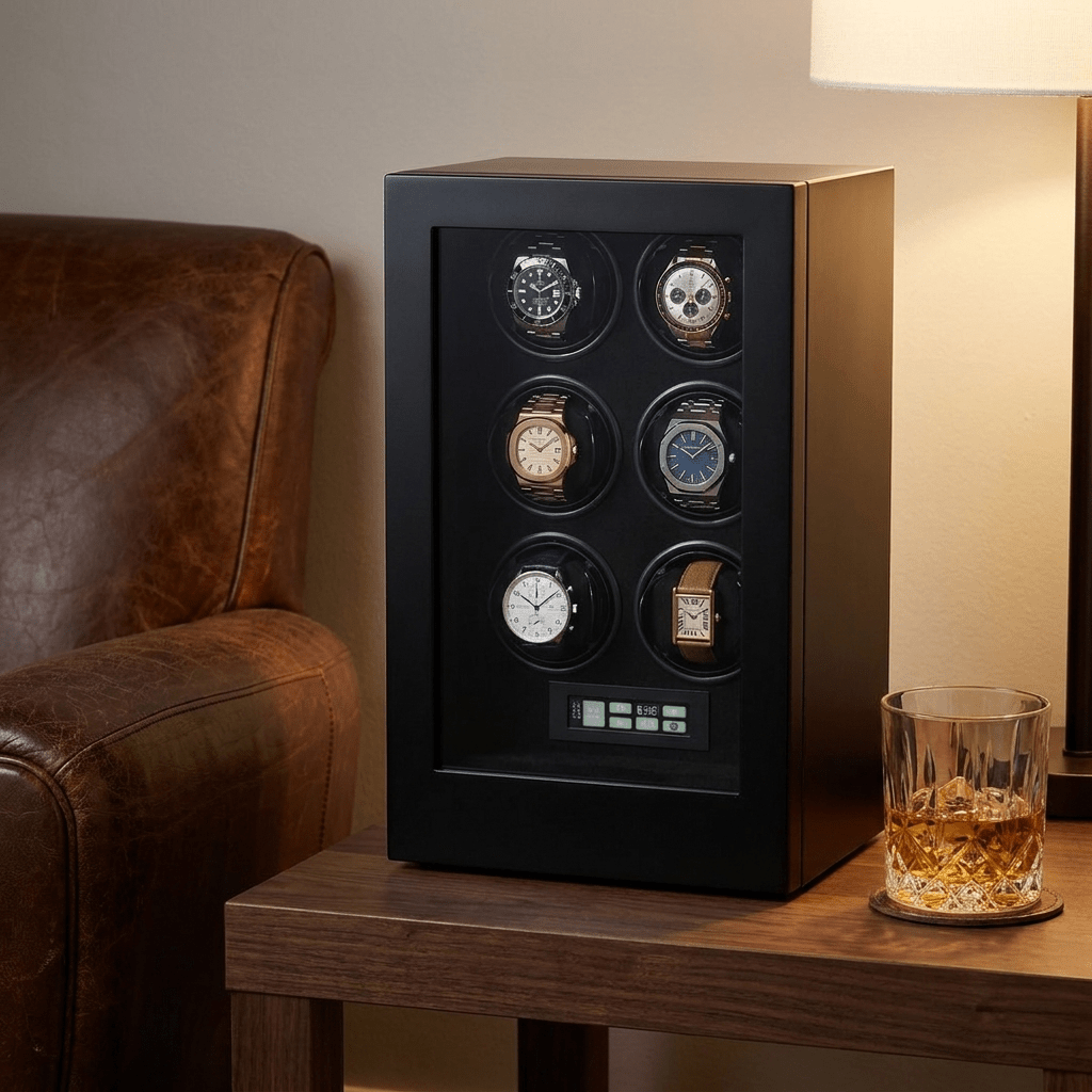 Benson Smart Tech 6 Horloges Zwart - sfeerbeeld