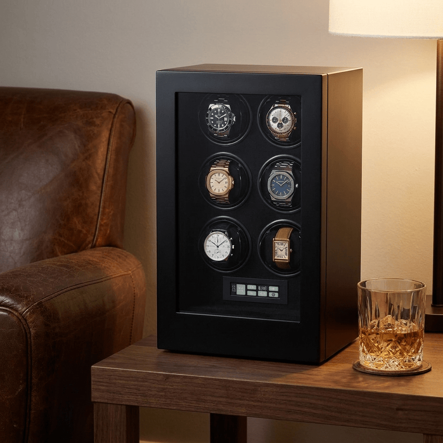 Benson Smart Tech 6 Horloges Zwart - sfeerbeeld