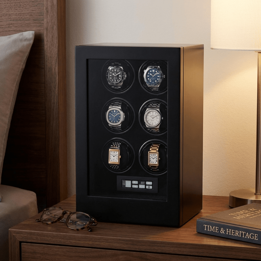Benson Smart Tech 6 Horloges Zwart - sfeerbeeld