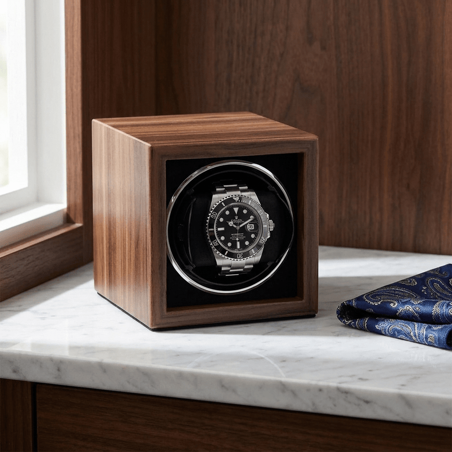 Benson Compact 1 Horloge Wallnut - sfeerbeeld