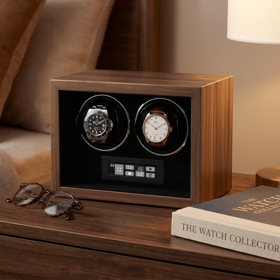 Benson Compact 2 Horloges Wallnut - sfeerbeeld
