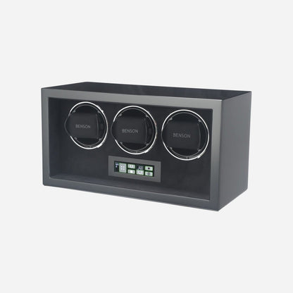 Benson Compact 3 Horloges Zwart
