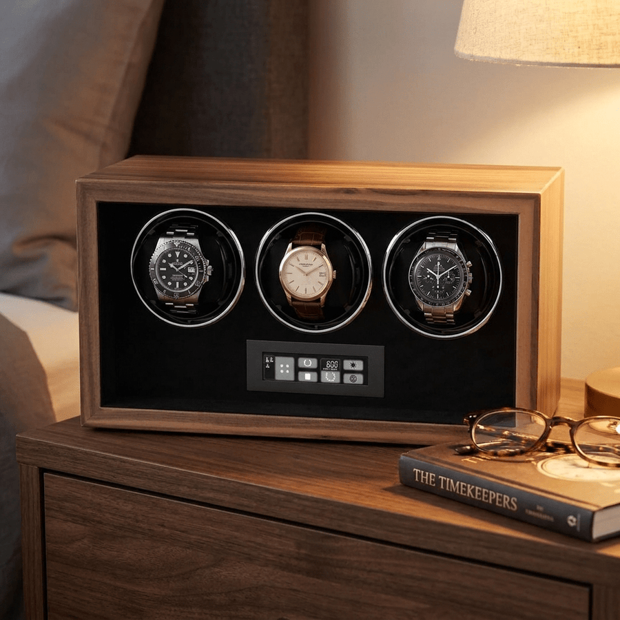 Benson Compact 3 Horloges Wallnut - sfeerbeeld