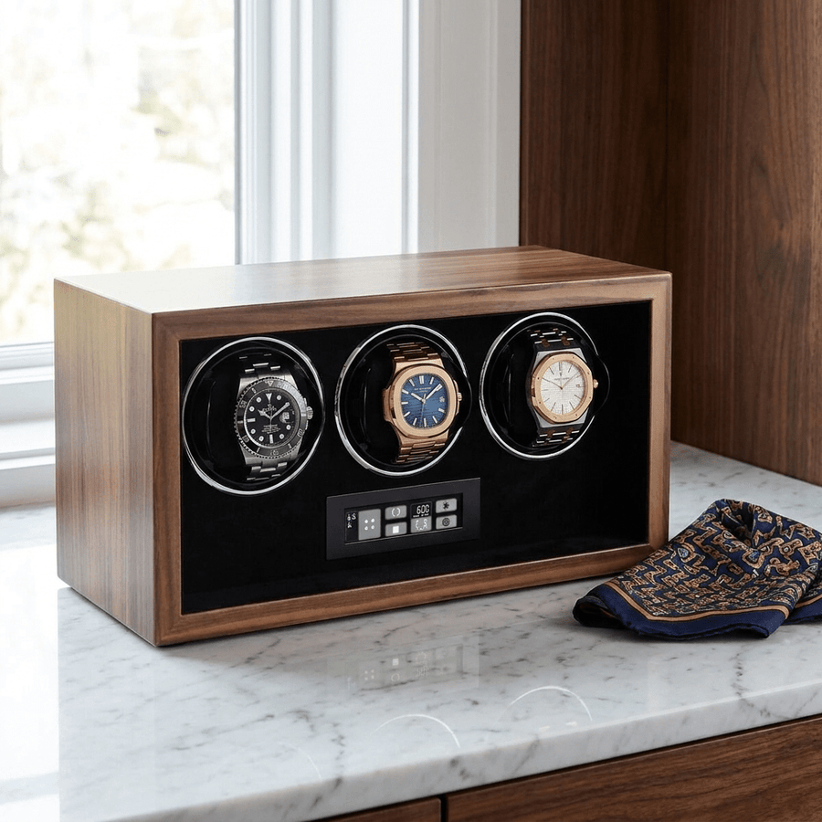 Benson Compact 3 Horloges Wallnut - sfeerbeeld