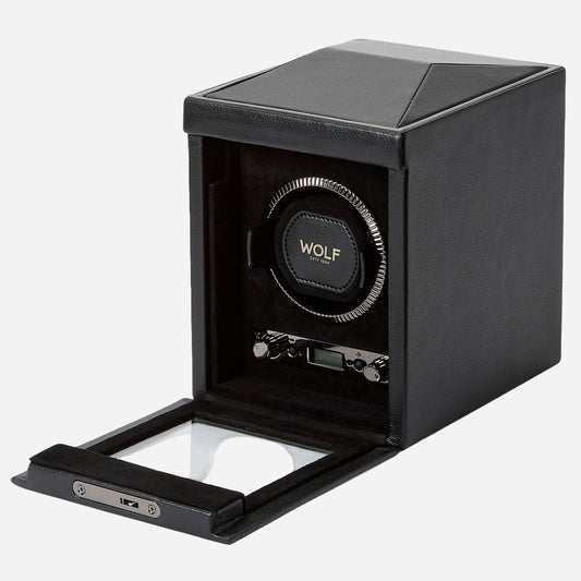 Watch winder British Racing 1 horloge Wolf 1834 - Horlogerieshop.nl