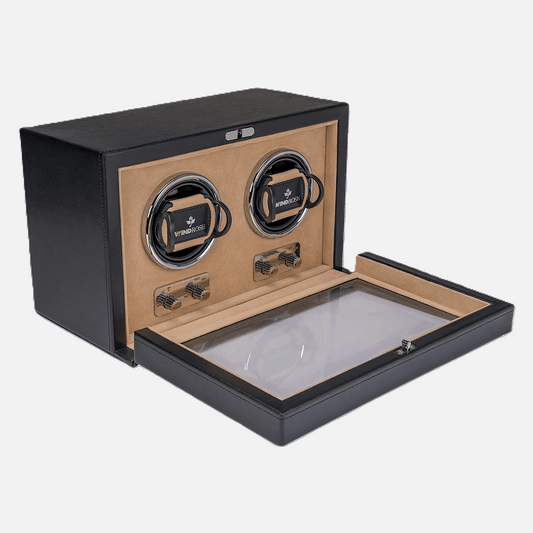 Watch Winder Ambiance 2 horloges Windrose 1967 - Horlogerieshop.nl