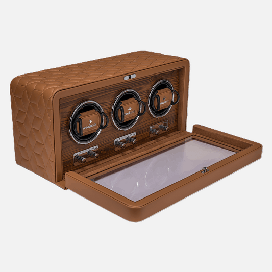 Watch Winder Noblesse 3 horloges Windrose 1967 - Horlogerieshop.nl