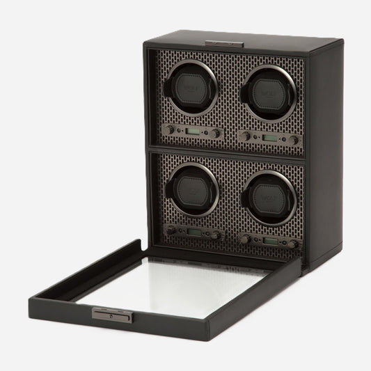 Watch winder Axis 4 Horloges Wolf 1834 - Horlogerieshop.nl