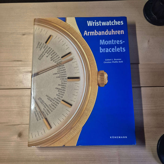 Wristwatches, Armbanduhren, Montres-Bracelets Tafelboek - Horlogerieshop.nl