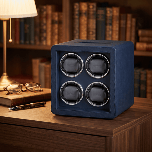 Night Blue Saffiano