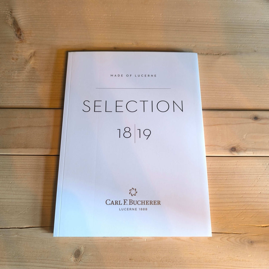 Carl F. Bucherer Selection 18/19 tafelboek - Horlogerieshop.nl