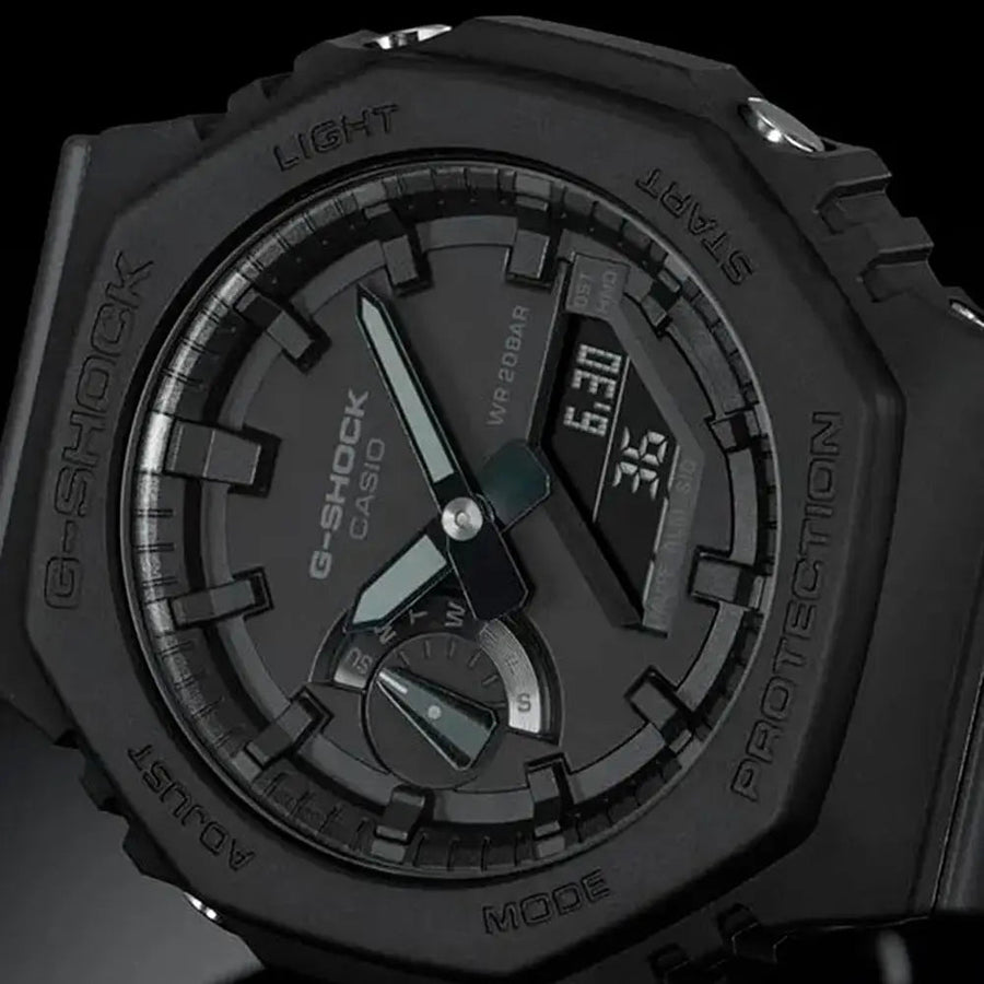 Casio G-Shock GA-2100-1A1ER Zwart - Lifestyle - Horlogerieshop.nl
