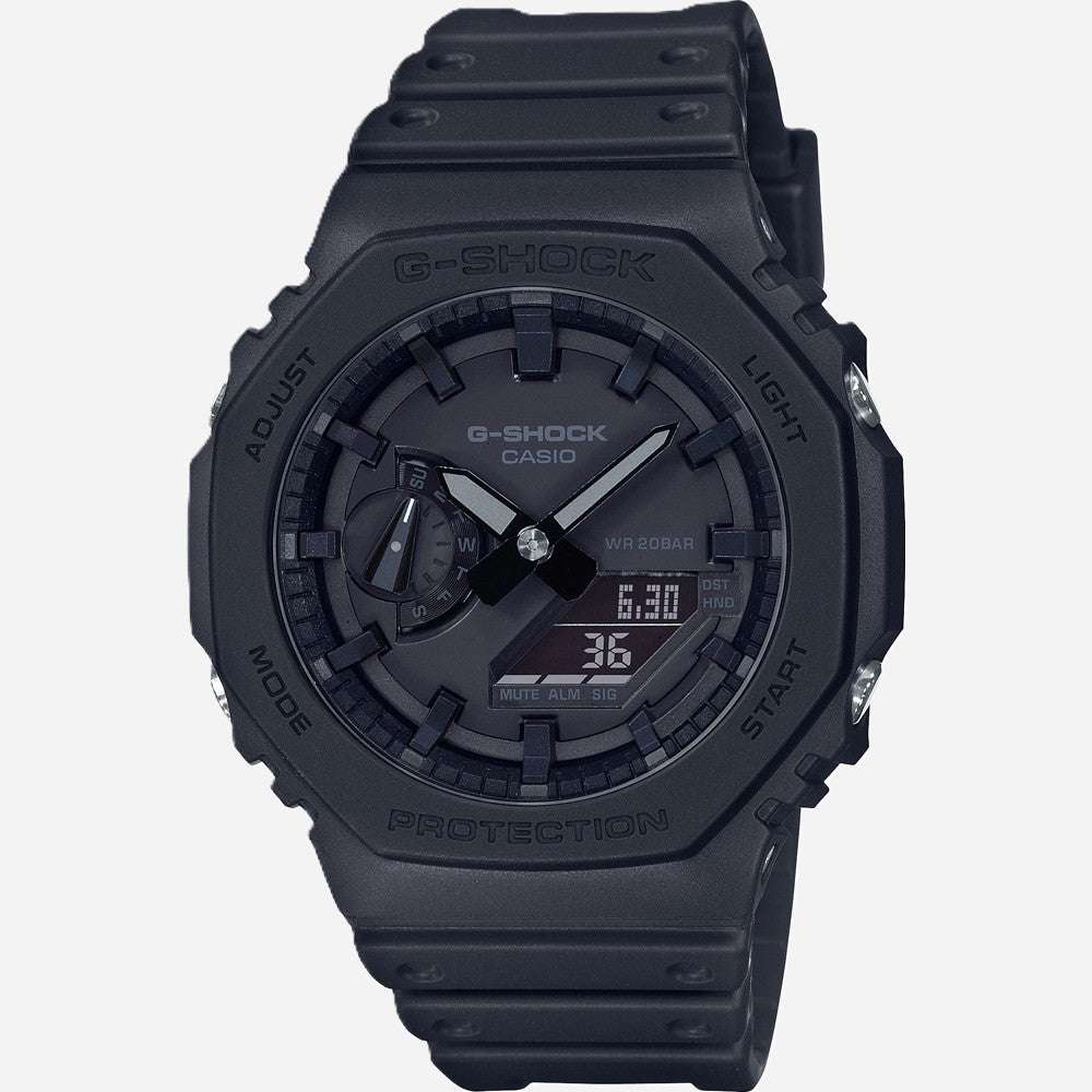 Casio G-Shock GA-2100-1A1ER Zwart - Lifestyle - Horlogerieshop.nl