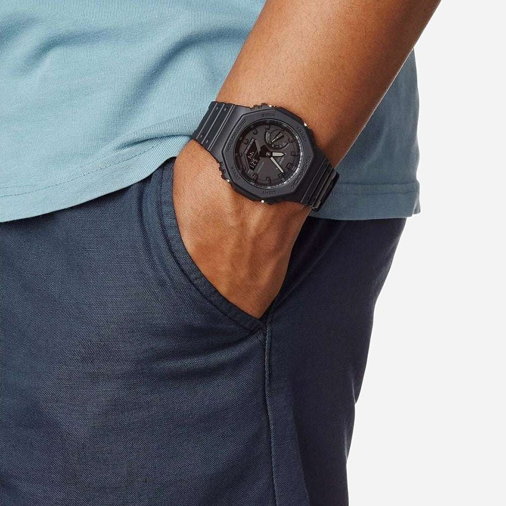Casio G-Shock GA-2100-1A1ER Zwart - Lifestyle - Horlogerieshop.nl