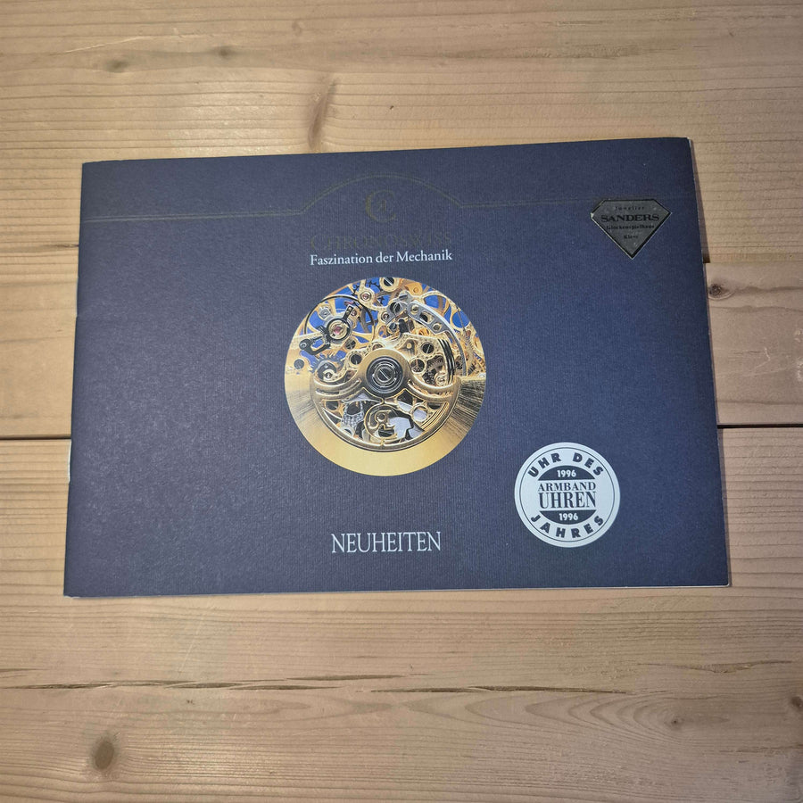 Chronoswiss collectieboek 1998 (Duitstalig) - Horlogerieshop.nl