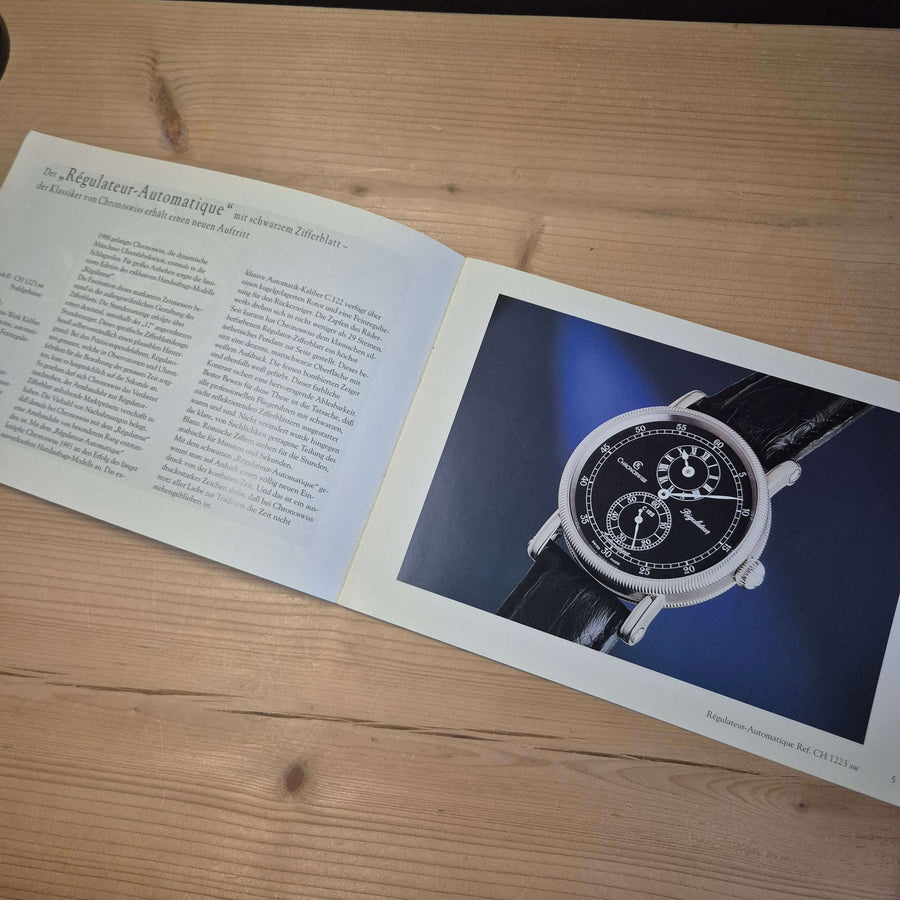 Chronoswiss collectieboek 1998 (Duitstalig) - Horlogerieshop.nl
