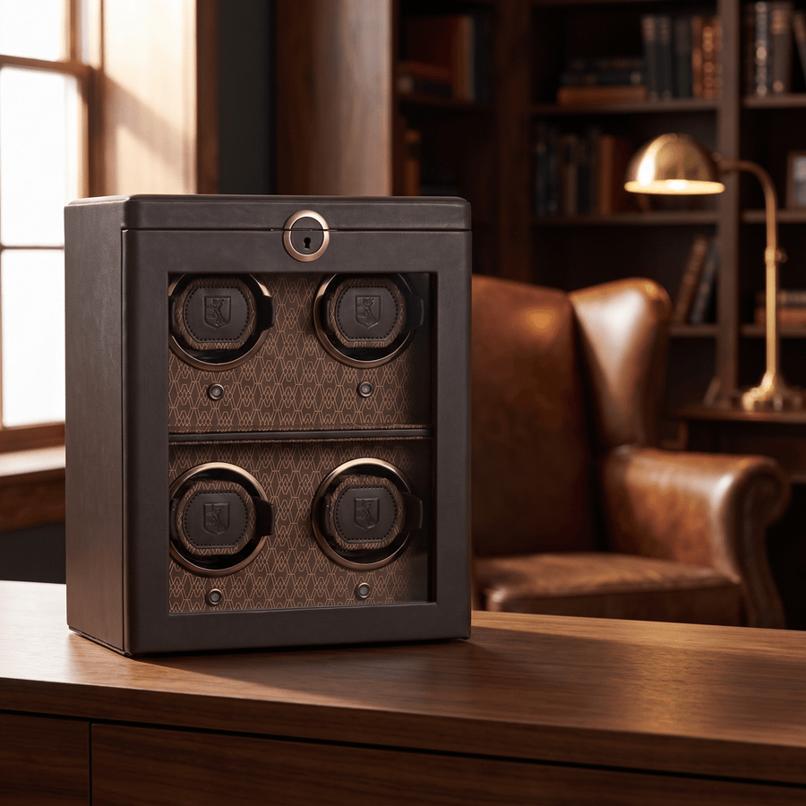 Watch winder Earth 4 horloges Wolf 1834